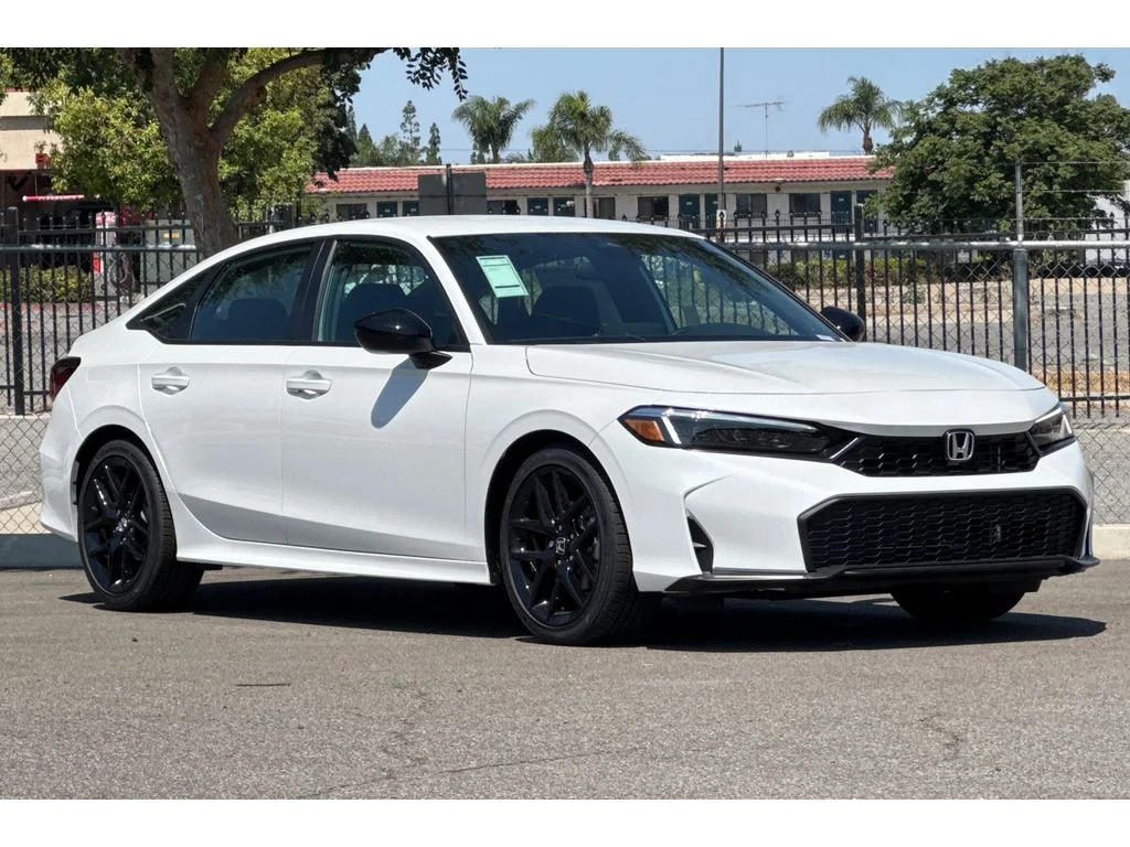 New 2026 Platinum White Pearl Honda Sport image 2