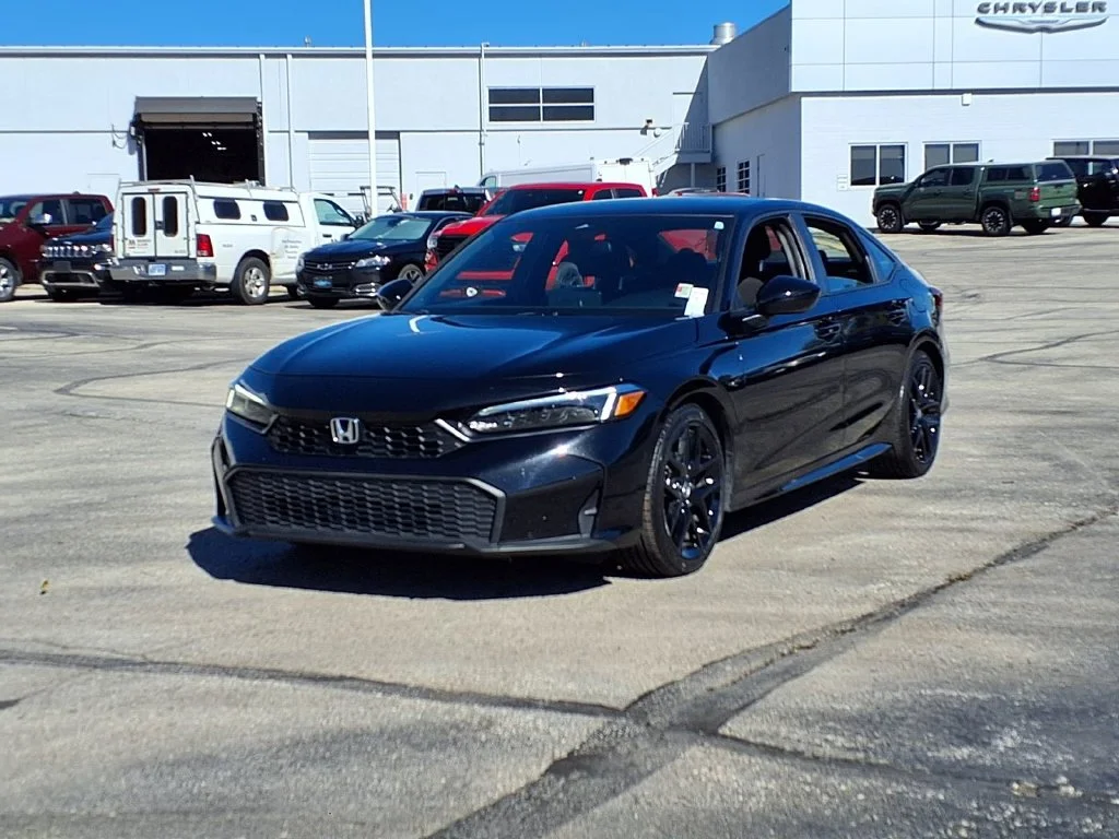 Used 2025 Honda Civic Sport with VIN 2HGFE2F58SH603806 for sale in Kansas City