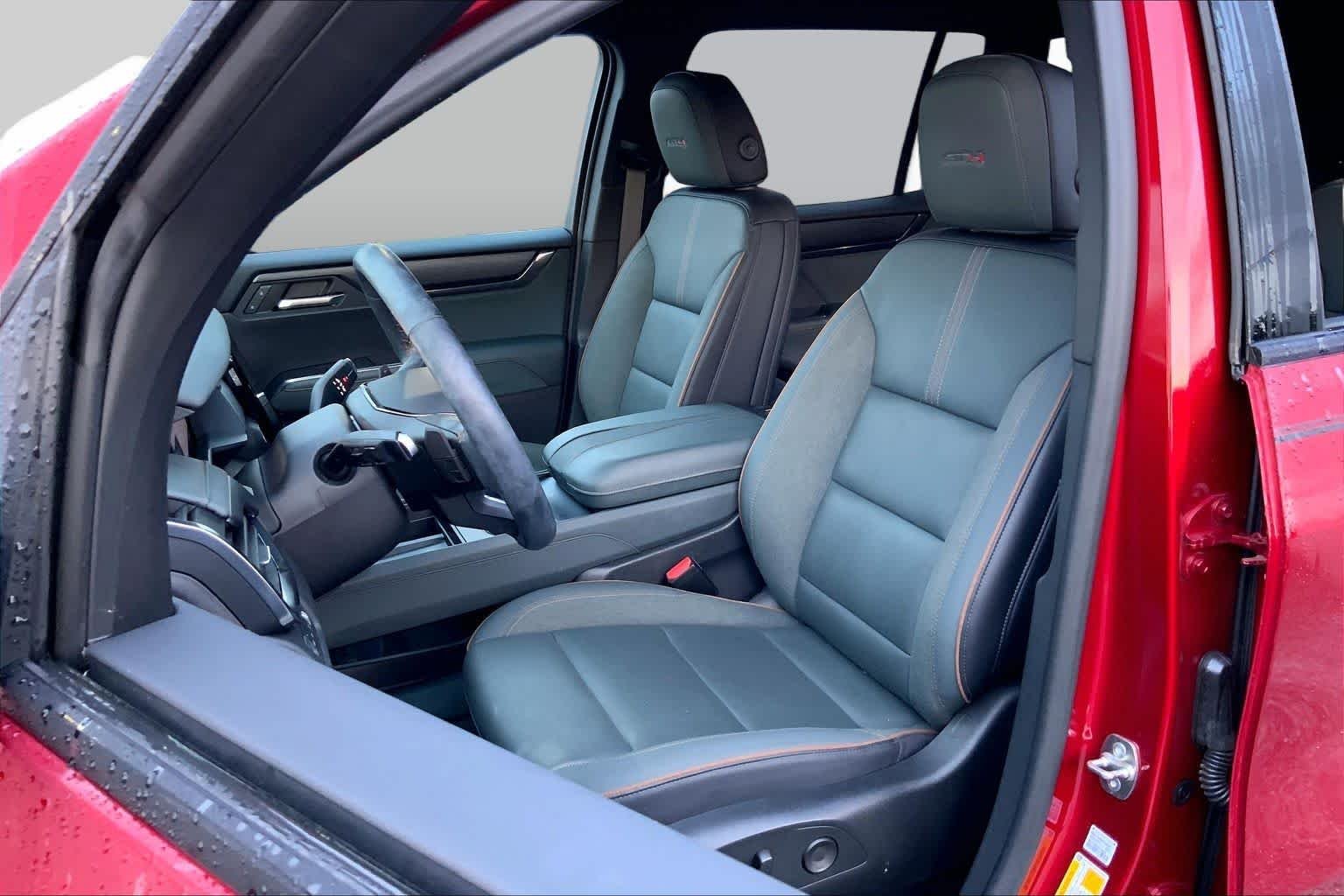 Used 2024 Volcanic Red Tintcoat GMC AWD AT4 image 7