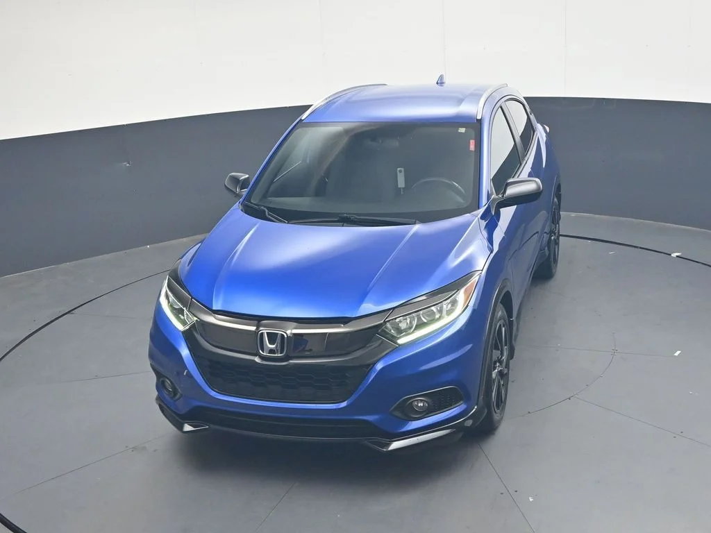 Certified Used 2021 Aegean Blue Metallic Honda Sport image 18