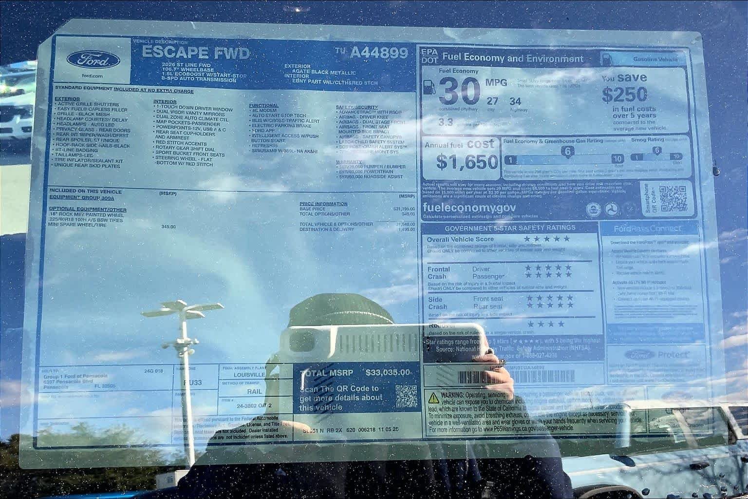 New 2026 Agate Black Metallic Ford ST-Line image 17