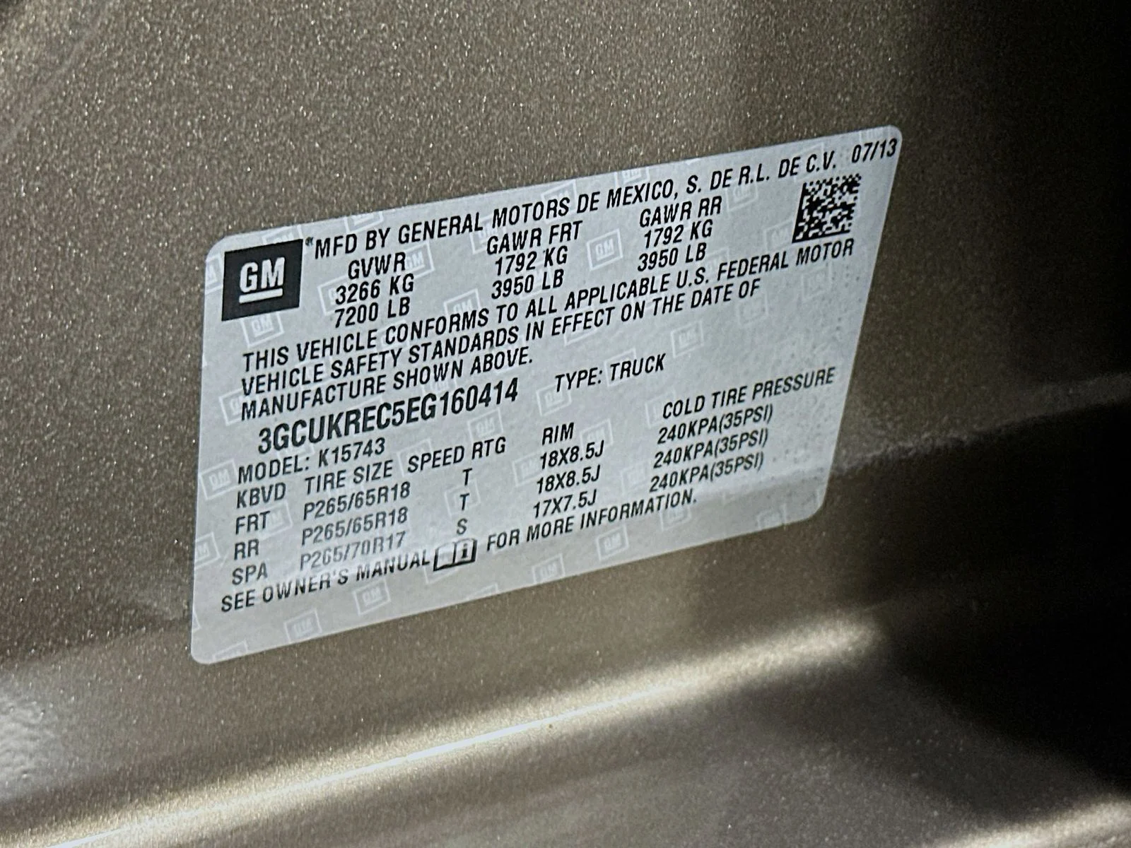 Used 2014 Brownstone Metallic Chevrolet LT image 32