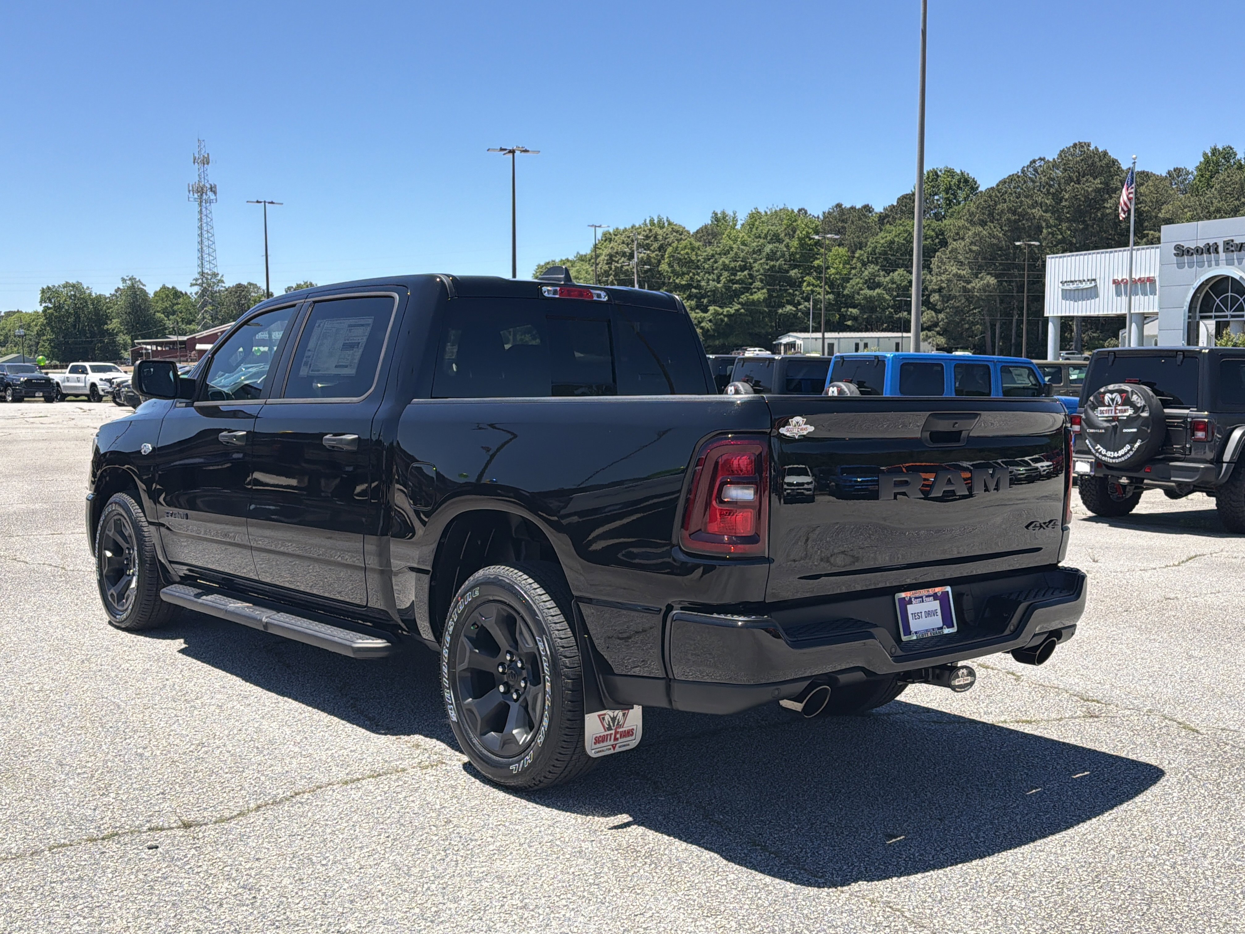 New 2026 Diamond Black Crystal Pearl-Coat Exterior Paint RAM Express image 6