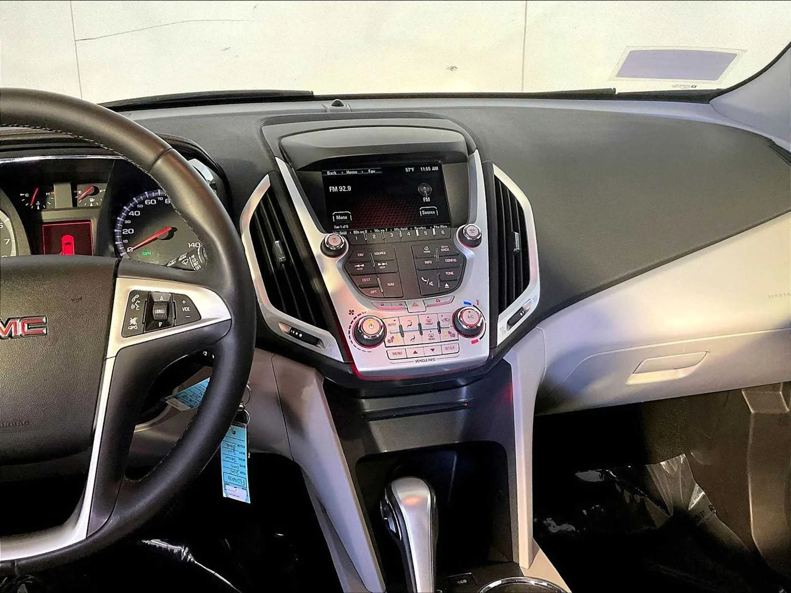 Used 2015 Dark Sapphire Blue Metallic GMC SLT image 16
