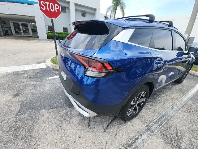 Used 2025 Blue Kia EX image 5