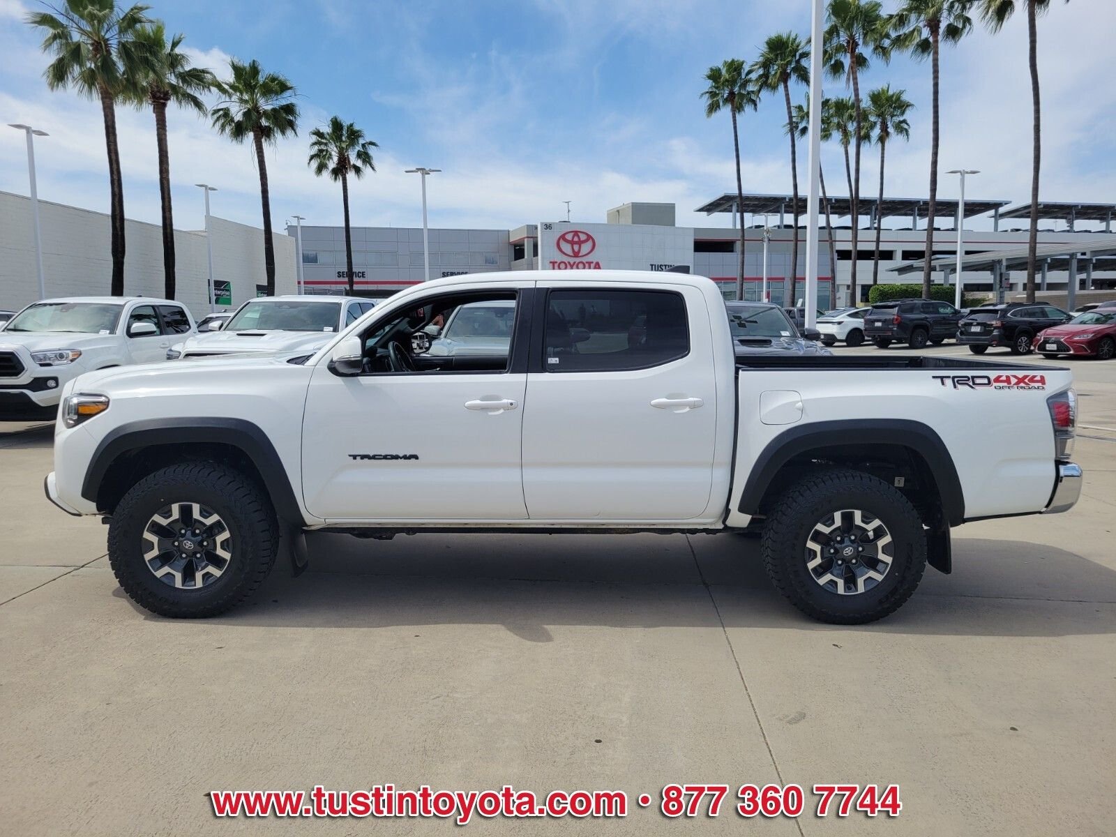 Used 2023 White Toyota TRD Off-Road image 7