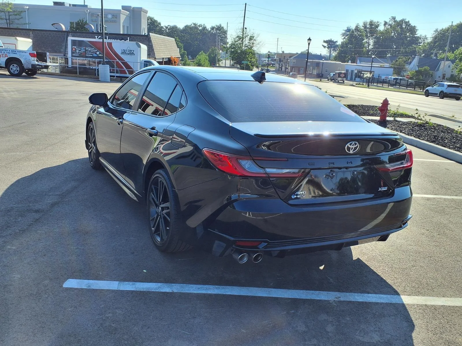 Certified Used 2025 Midnight Black Metallic TOYOTA XSE image 27