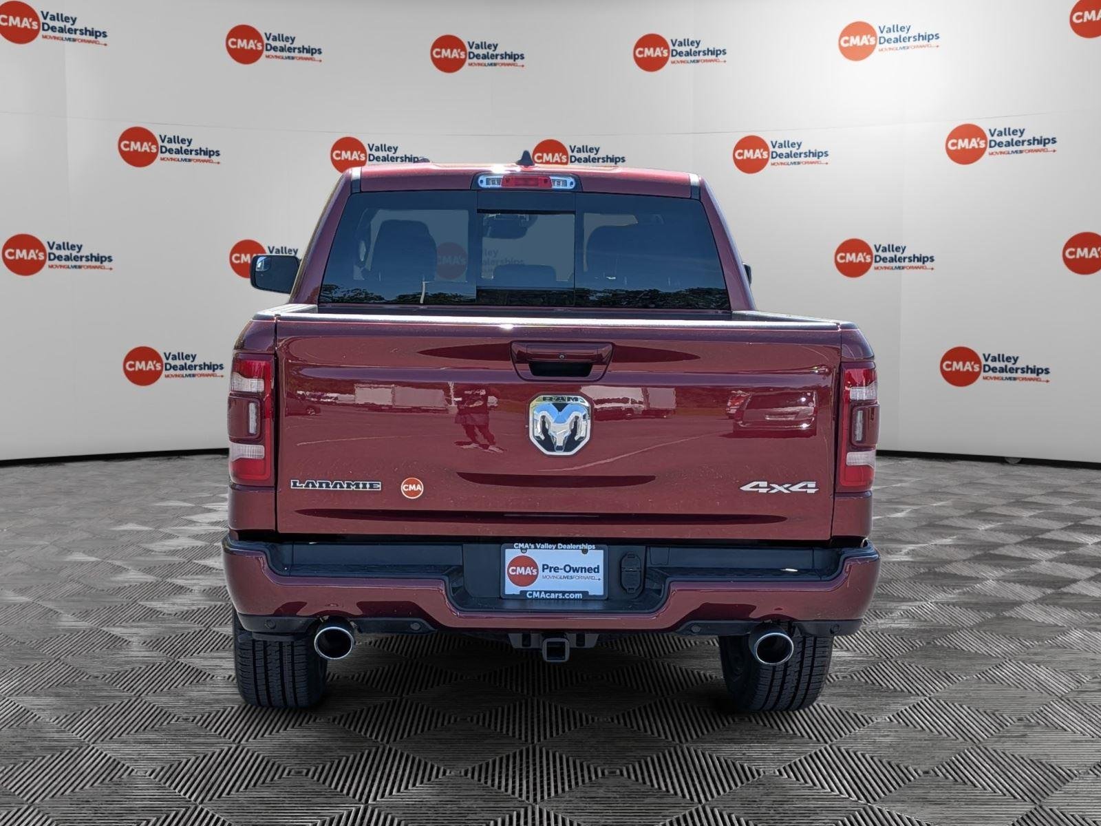 Used 2024 Delmonico Red Pearlcoat Ram Laramie image 6