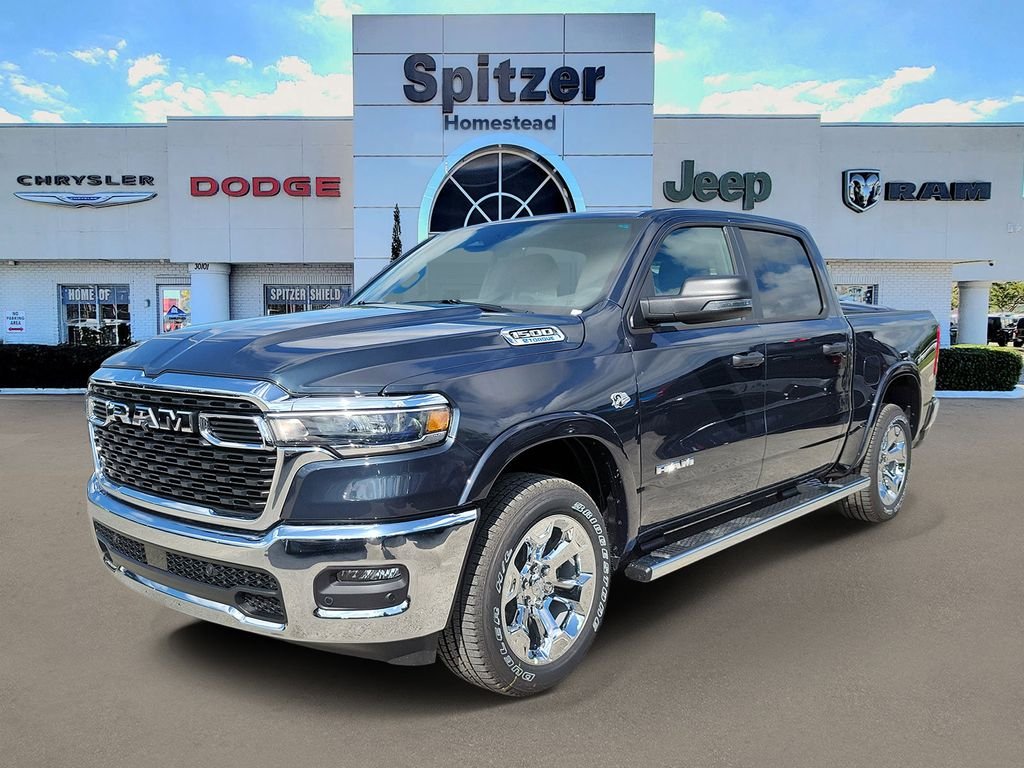 New 2026 Forged Blue Metallic Exterior Paint RAM Big Horn/Lone Star image 4