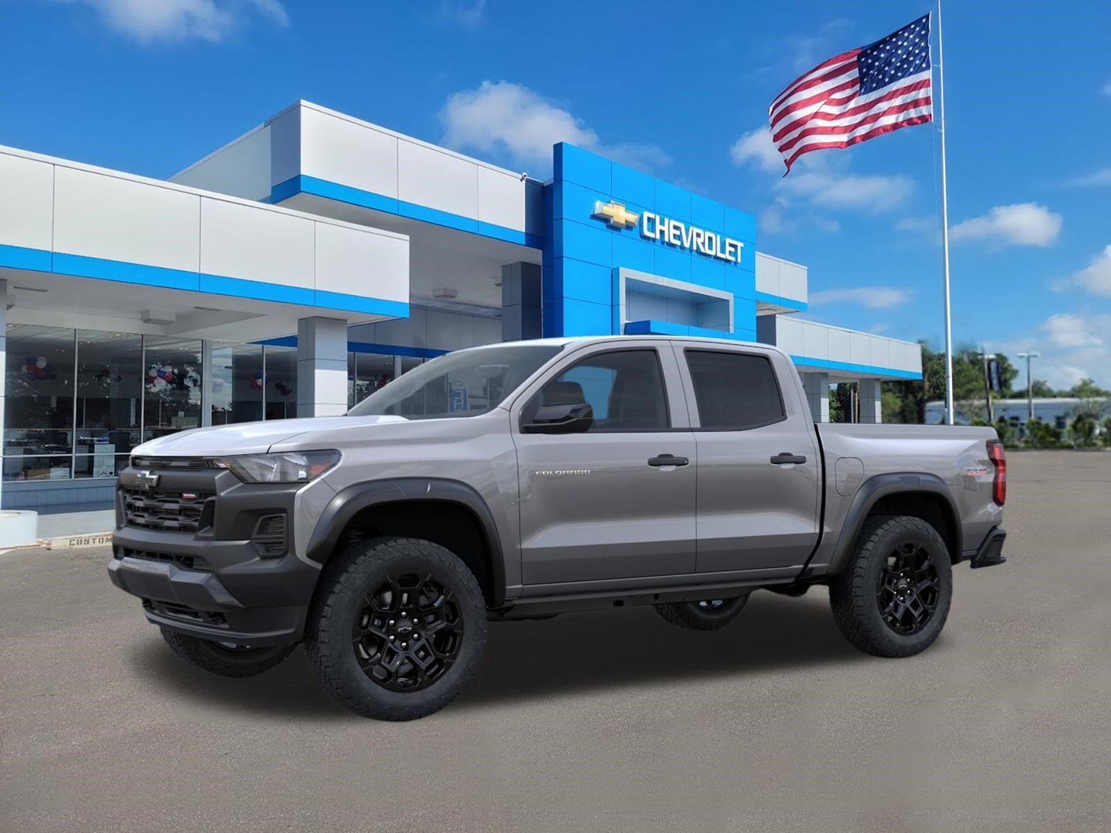 New 2026 Sterling Gray Metallic Chevrolet Trail Boss image 2