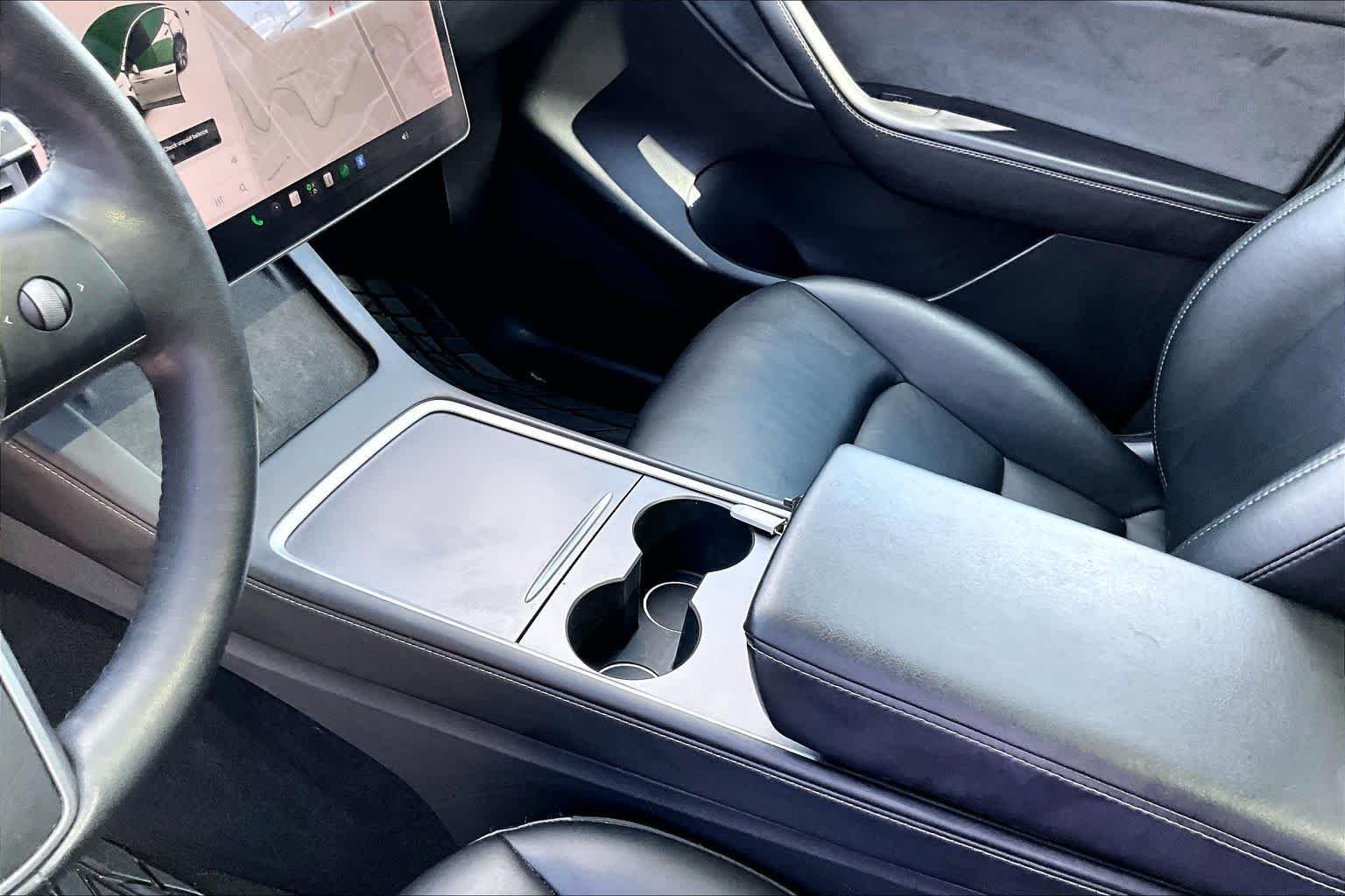 Used 2021 Pearl White Multi-Coat Tesla Long Range image 18