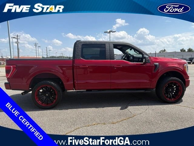 Used 2022 Red Ford XLT image 2