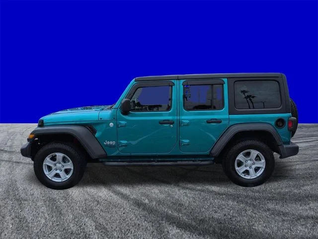 Certified Used 2020 Bikini Pearlcoat Jeep Unlimited Sport S image 7