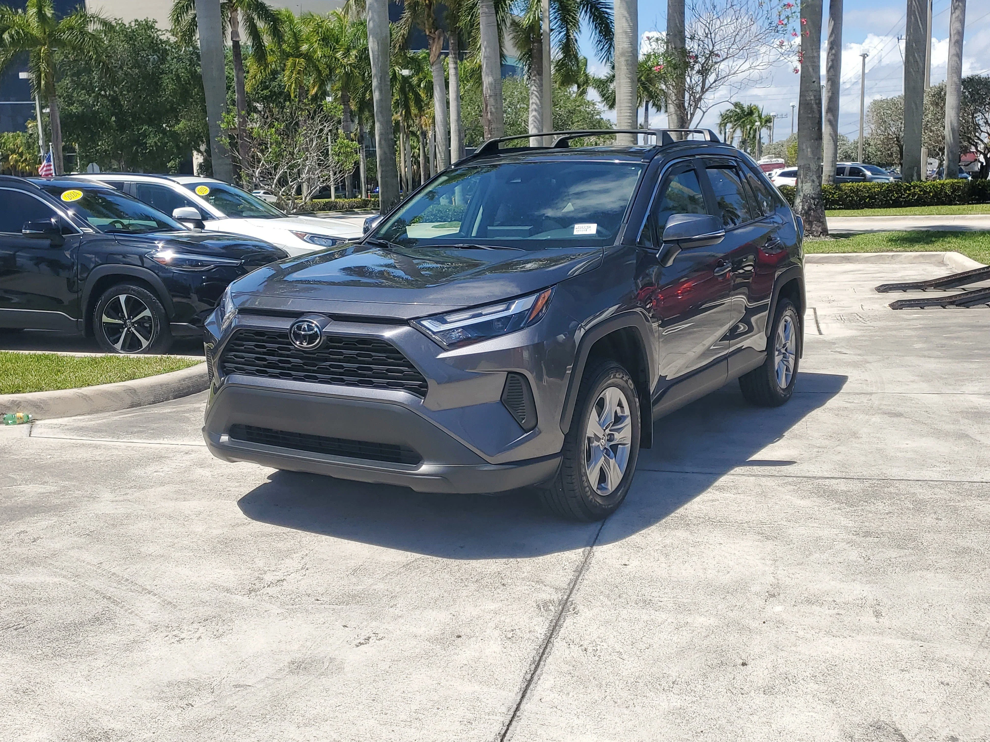 Certified Used 2025 Magnetic Gray Metallic Toyota XLE image 7
