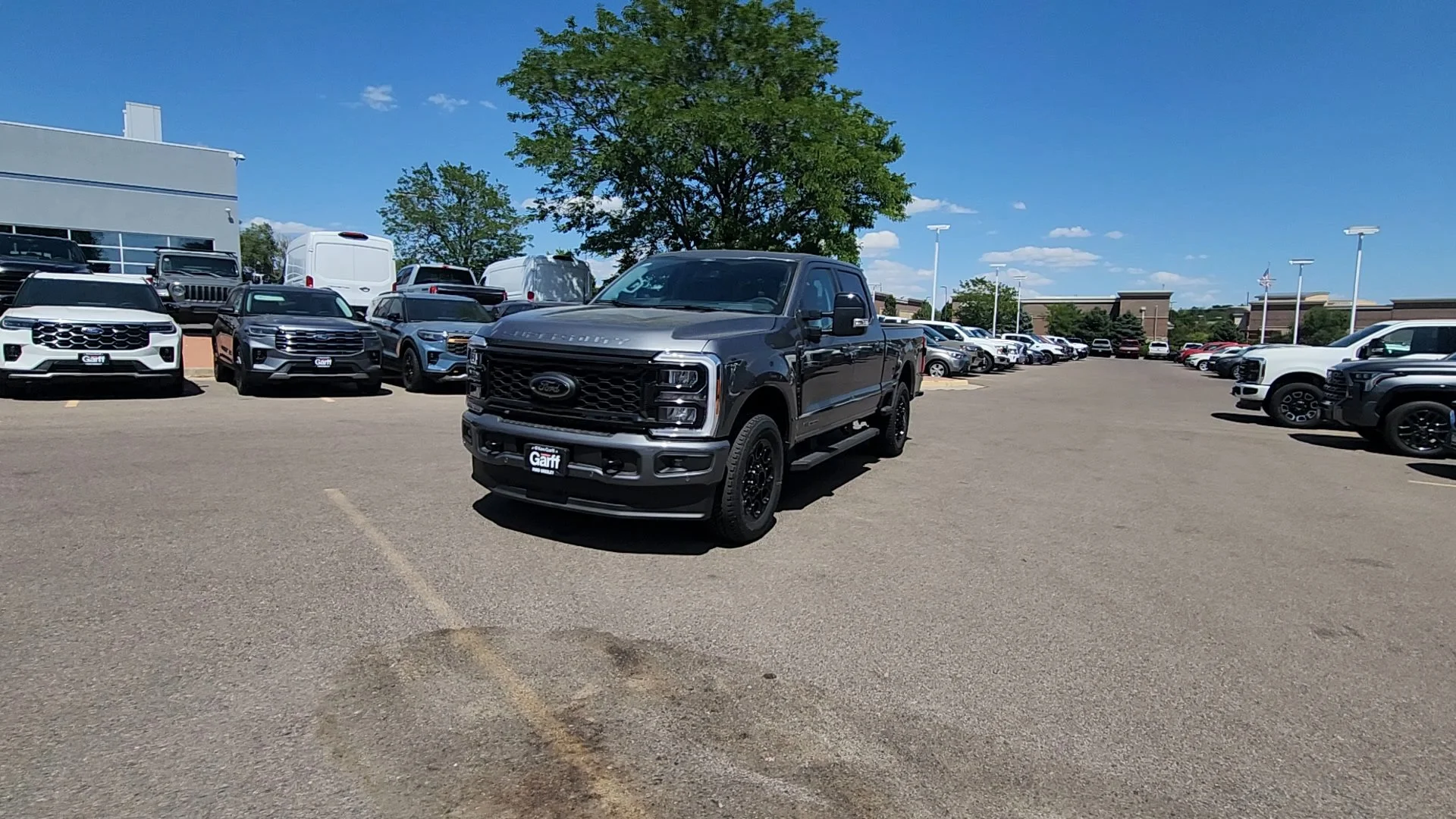 New 2026 Carbonized Gray Metallic Ford LARIAT image 2