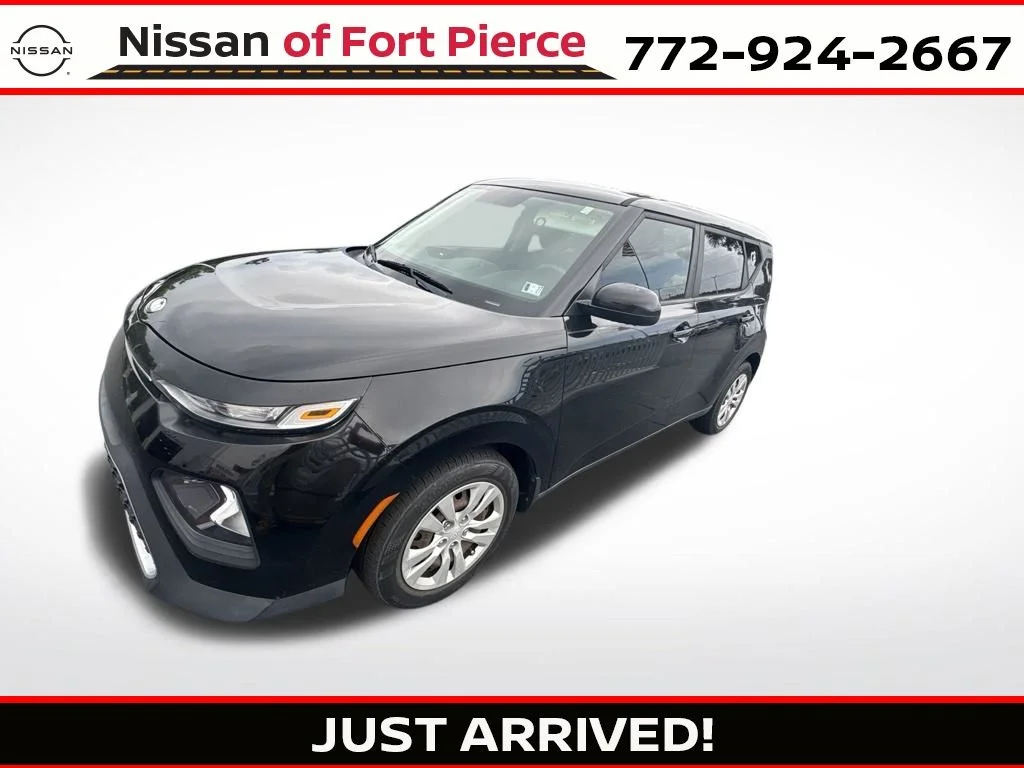 Used 2020 Black Kia LX image 1