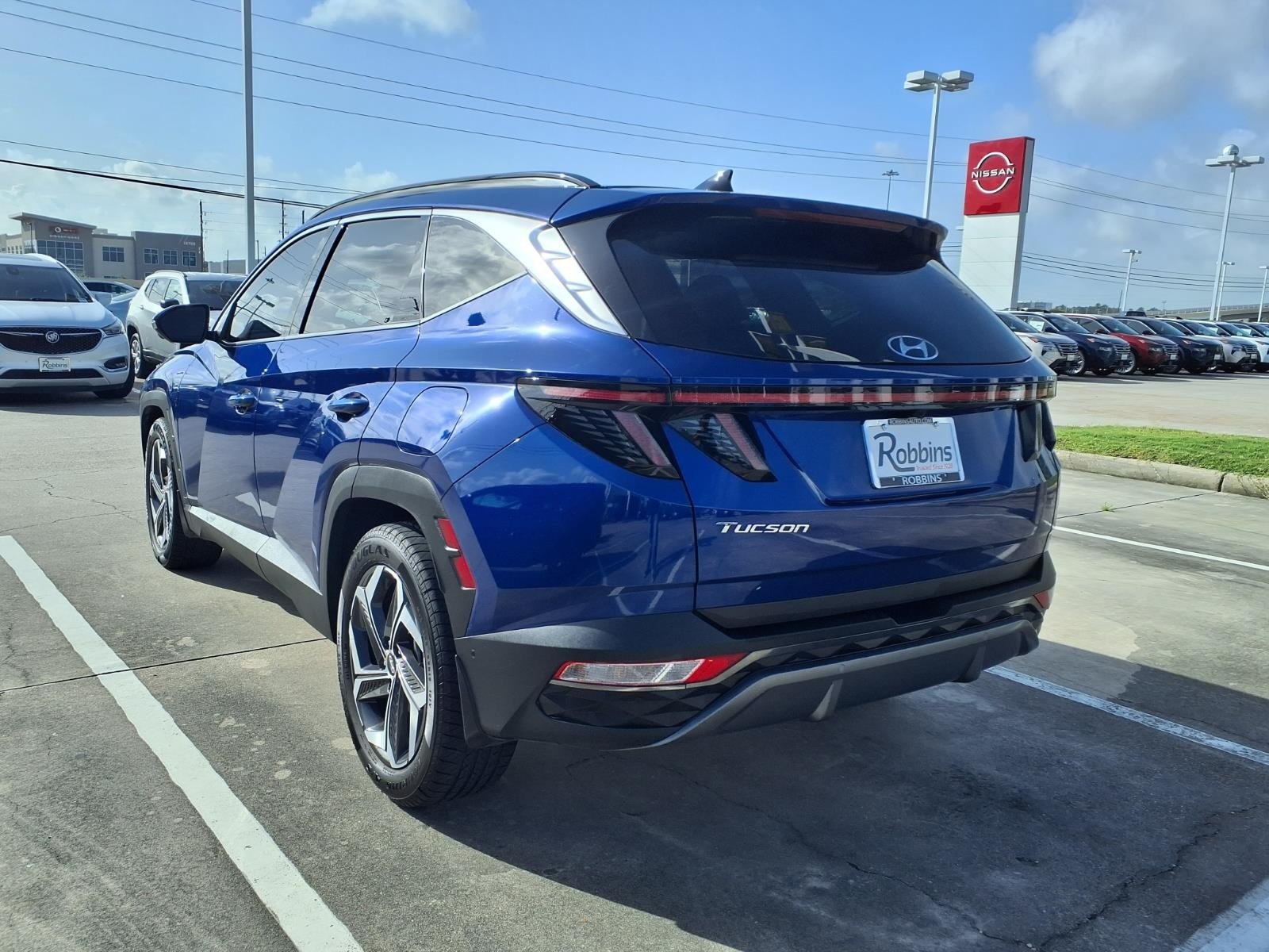 2022 Hyundai Tucson Limited Blue at Robbins Nissan