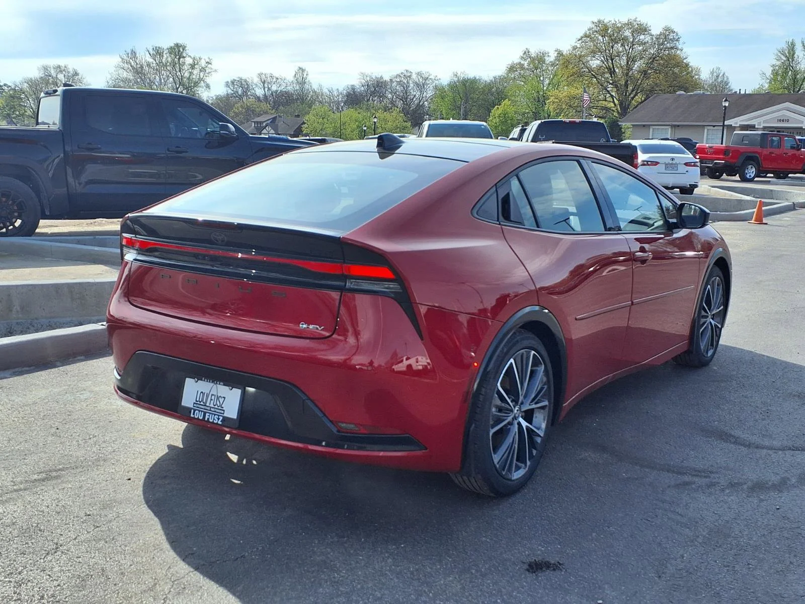 New 2026 Supersonic Red <sup>1</sup> Toyota  Limited image 3