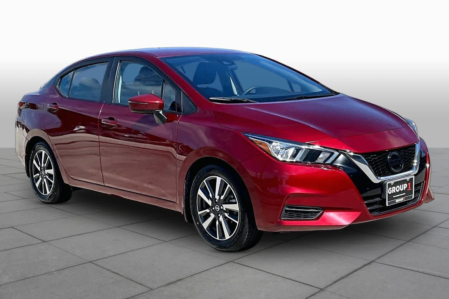 Used 2020 Scarlet Ember Pearl Metallic Nissan SV image 3