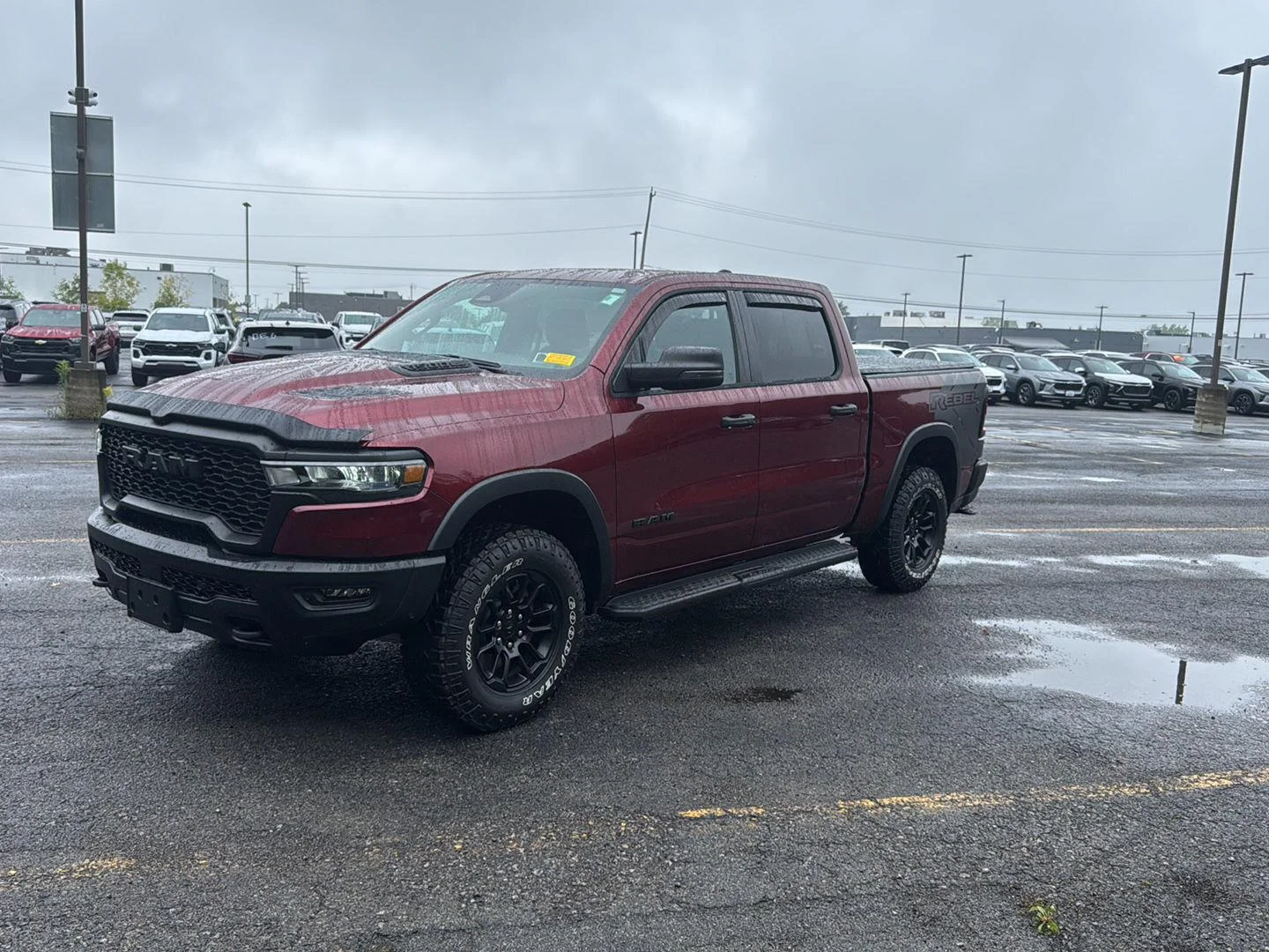 Used 2025 Delmonico Red Pearlcoat Ram Rebel image 5
