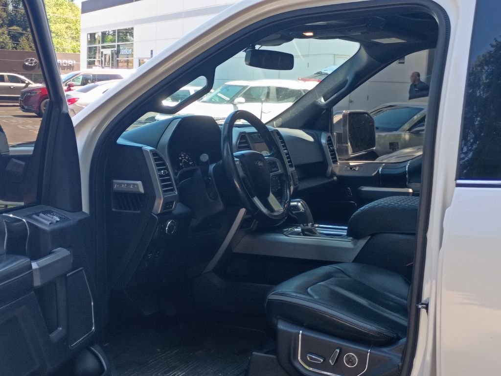 Used 2018 White Platinum Clearcoat Metallic Ford Platinum image 16