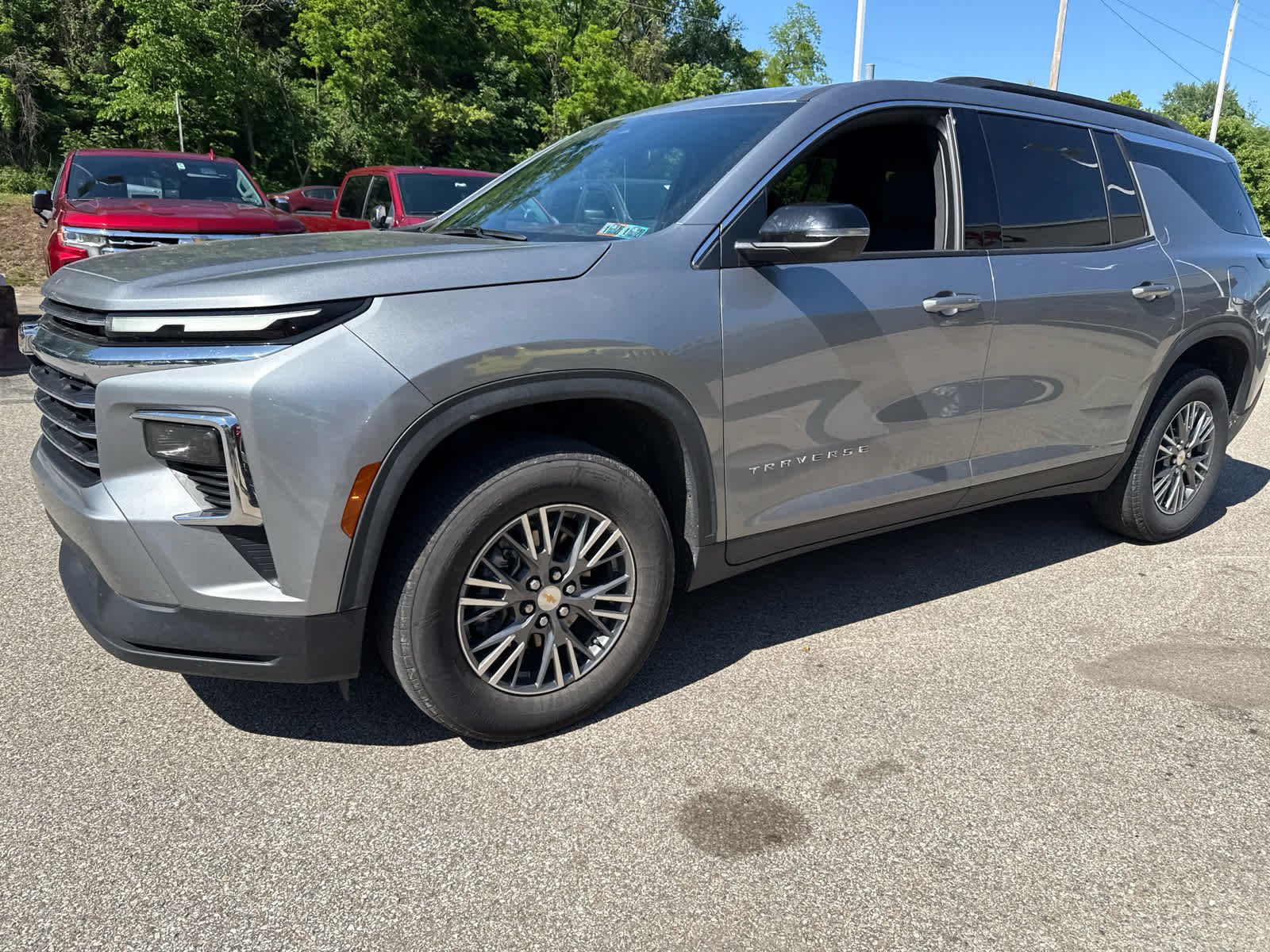 Used 2025 Sterling Gray Metallic Chevrolet LT image 3