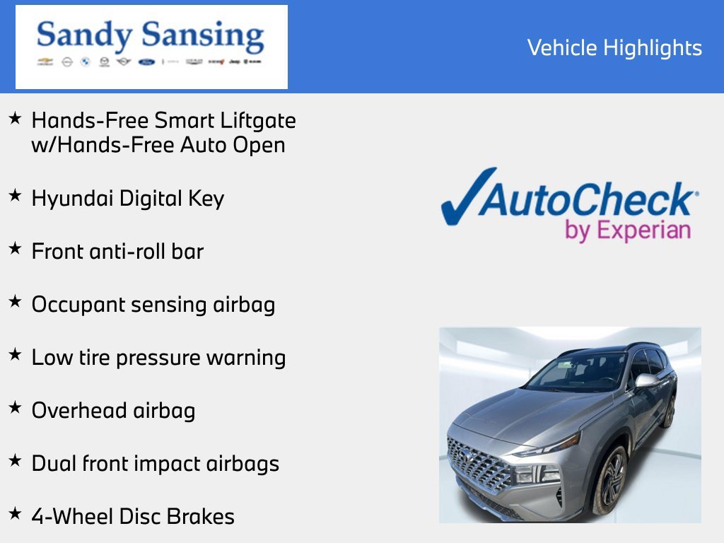Used 2022 Silver Hyundai SEL image 5