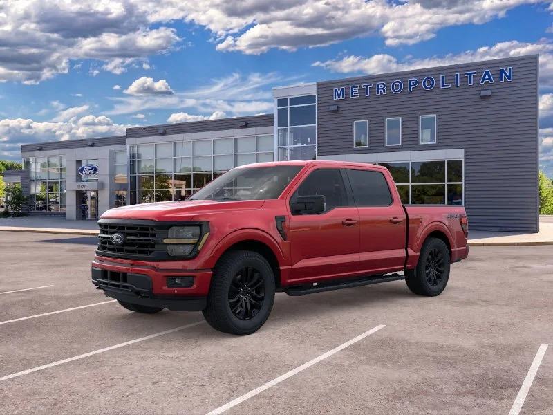 New 2026 Ruby Red Metallic Tinted Clearcoat Ford XLT image 1