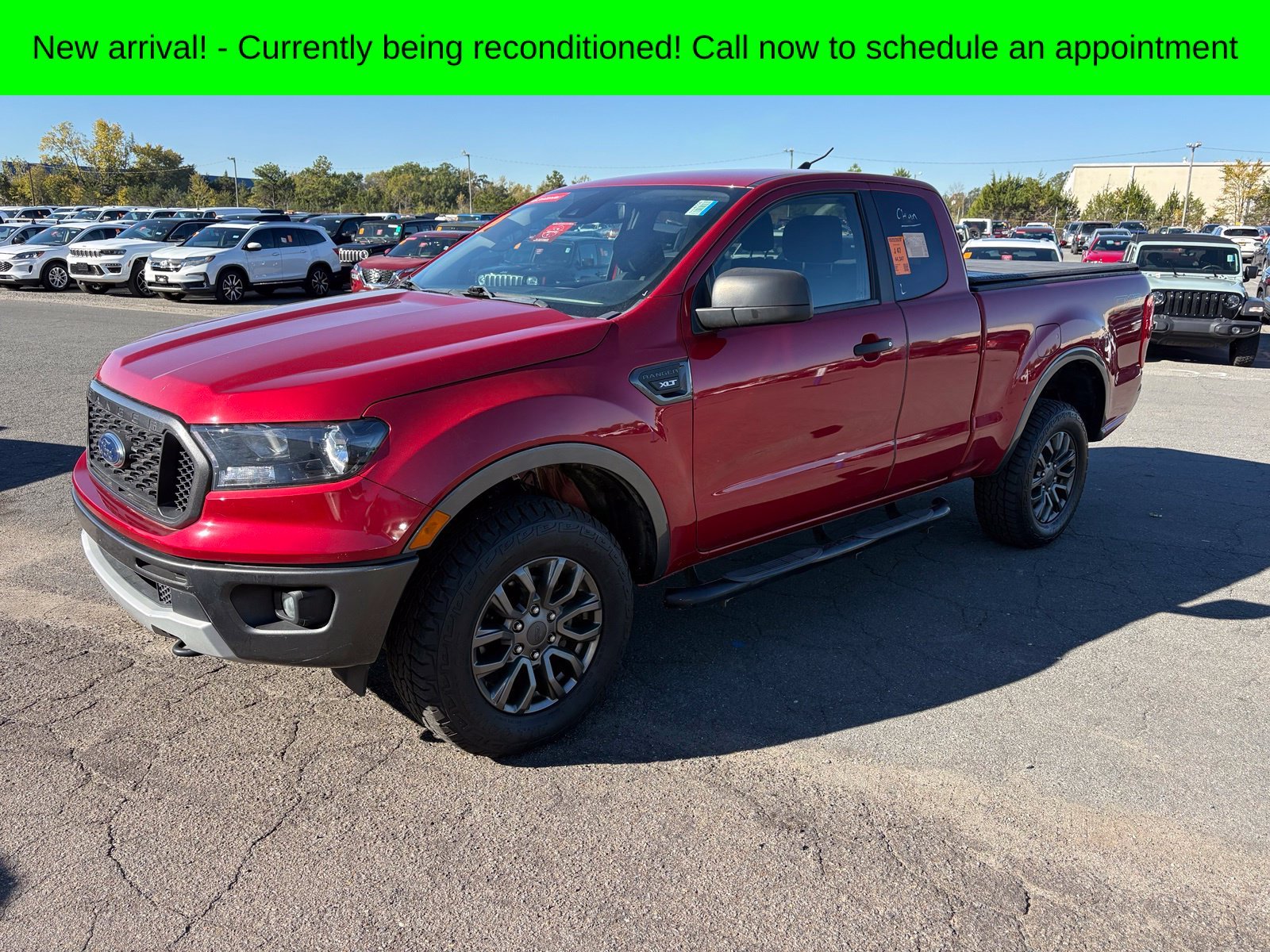 Used 2020 Red Ford XLT image 8