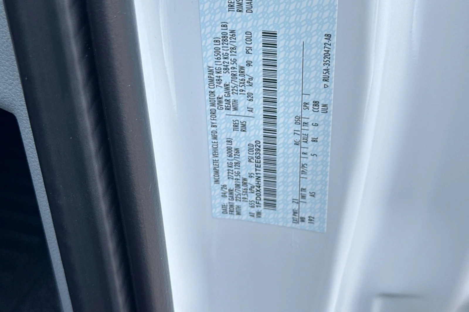 New 2026 Oxford White Ford F-450® XL image 24