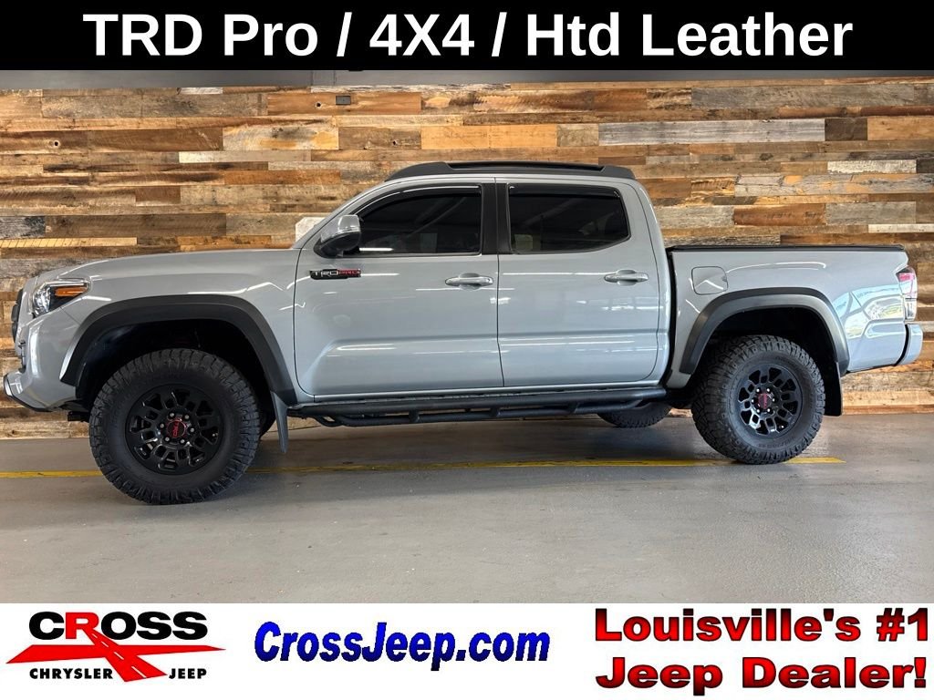 Used 2017 Cement Toyota TRD Pro image 1