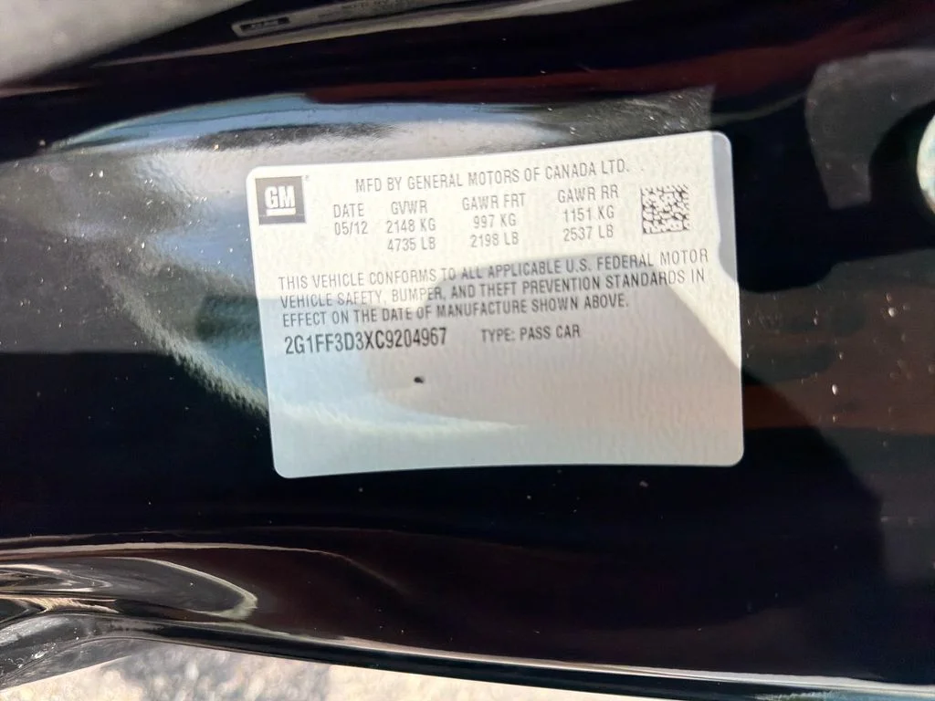 Used 2012 Black Chevrolet 1LT image 43