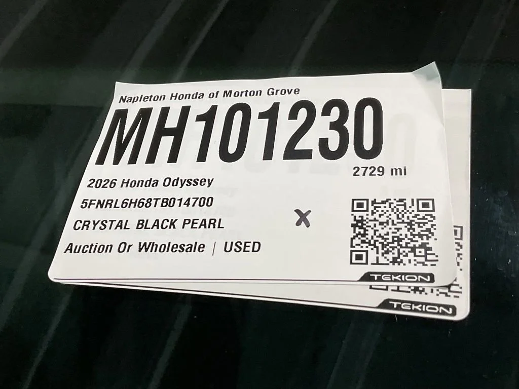 Certified Used 2026 Crystal Black Pearl Honda EX-L image 70