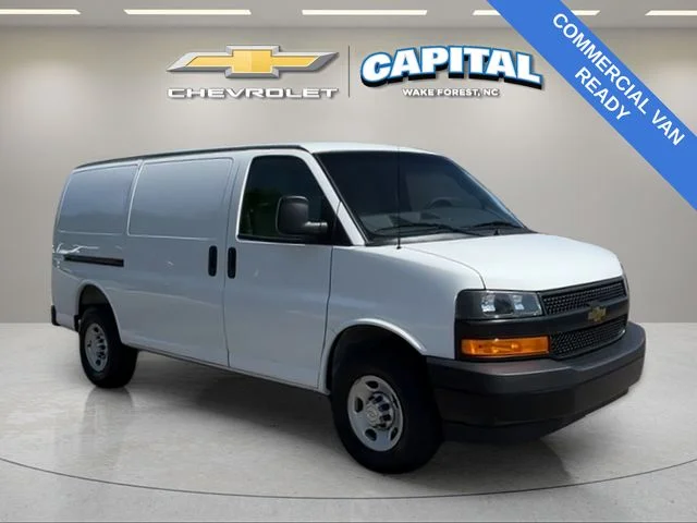 Used 2025 White Chevrolet Work Van image 8