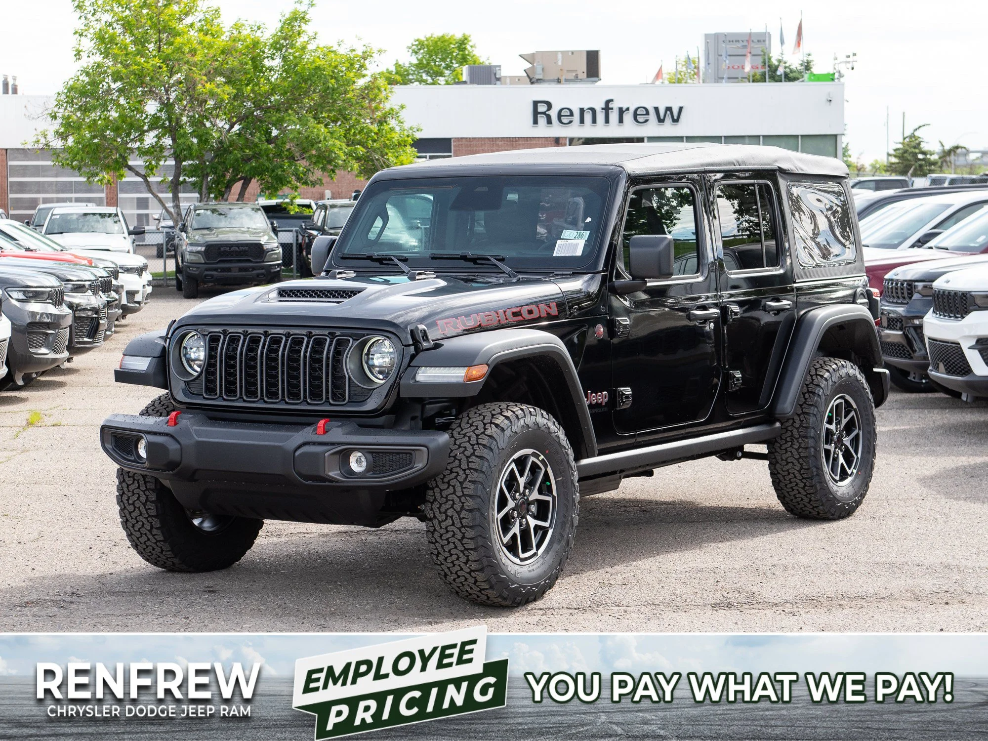 New 2026 Black Jeep Rubicon* image 1