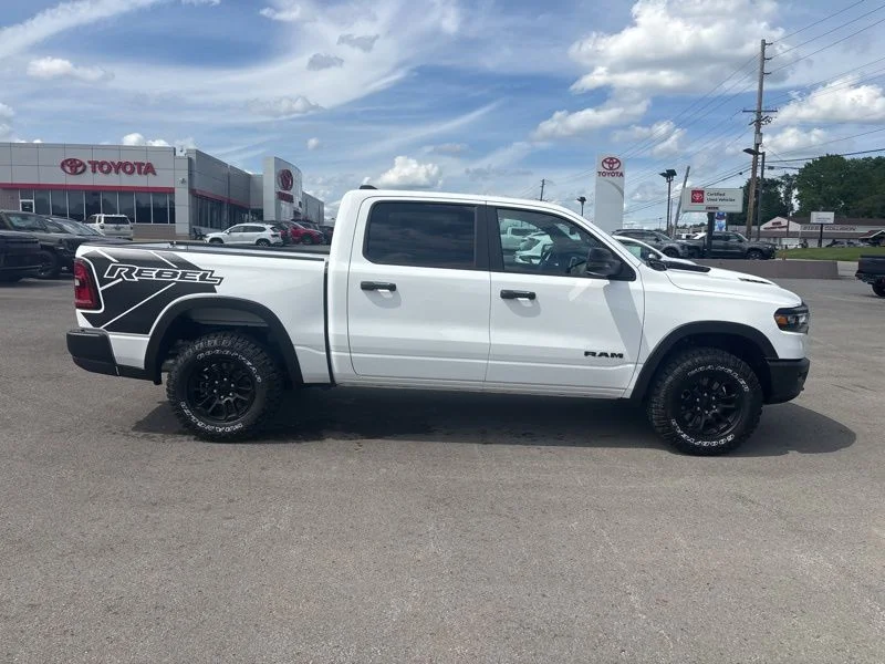 New 2026 Bright White Clear-Coat Exterior Paint RAM Rebel image 2