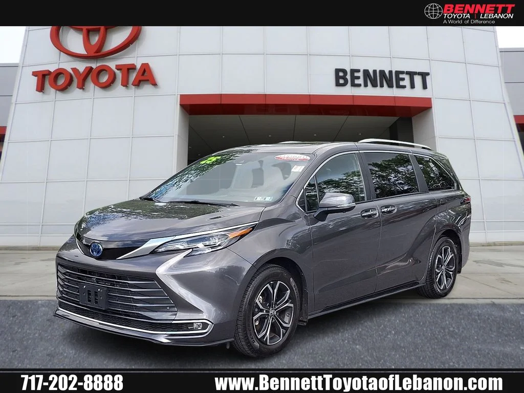 Certified Used 2025 Gray Toyota Platinum image 1