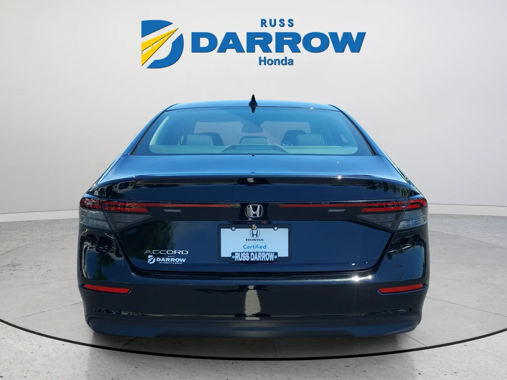 Certified Used 2023 Black Honda EX image 4