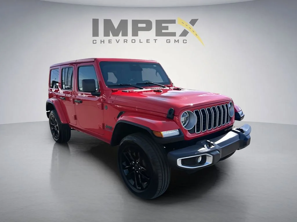 Used 2025 Red Jeep Sahara image 7