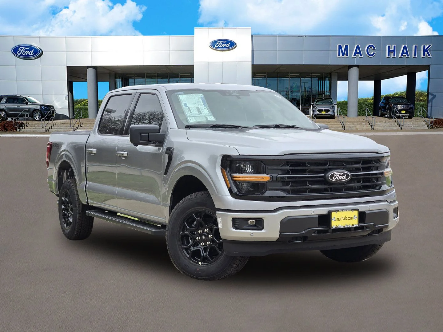 New 2026 Iconic Silver Metallic Ford XLT image 1
