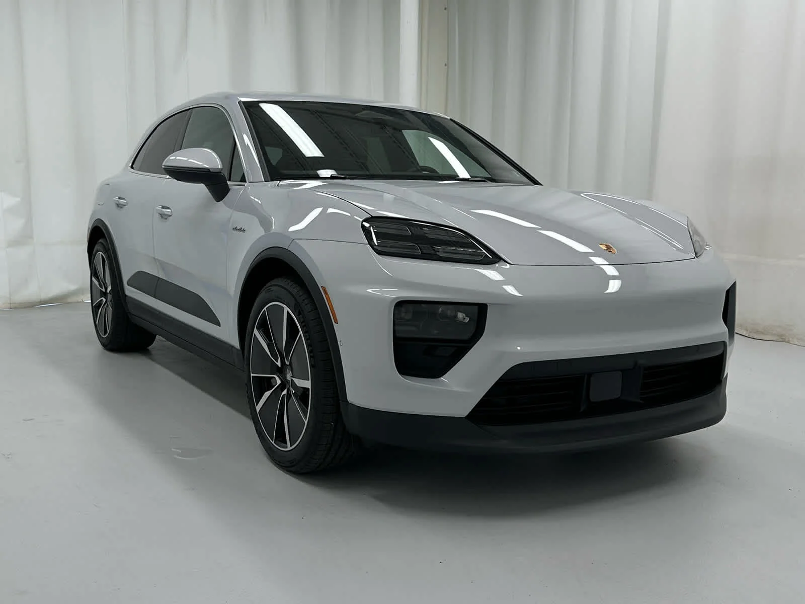 Used 2025 Ice Grey Metallic Porsche Electric 4S image 2