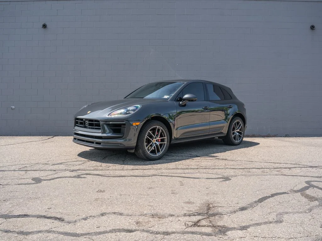 Used 2023 Volcano Grey Metallic Porsche S image 1