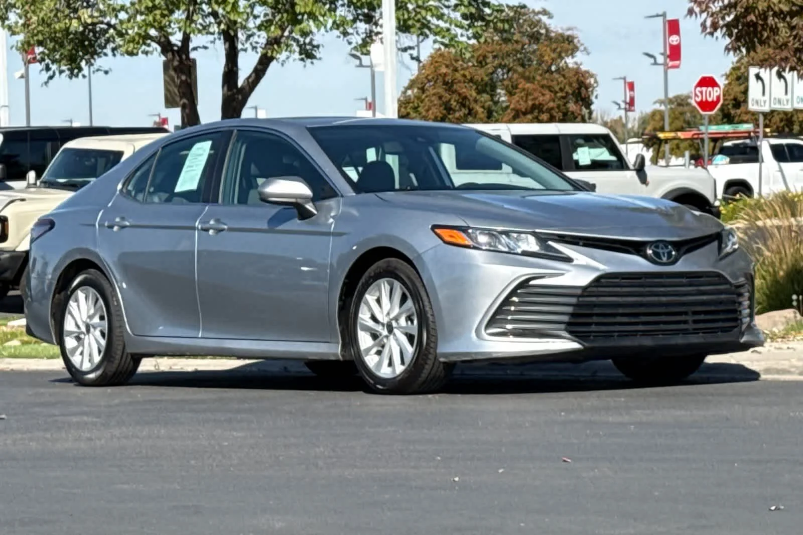 Certified Used 2023 Celestial Silver Metallic Toyota LE image 9