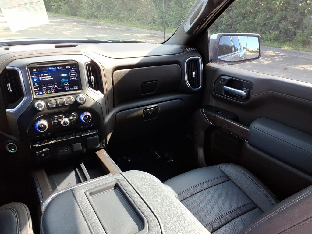 Used 2021 Satin Steel Met GMC 4WD Denali Crew Cab image 5