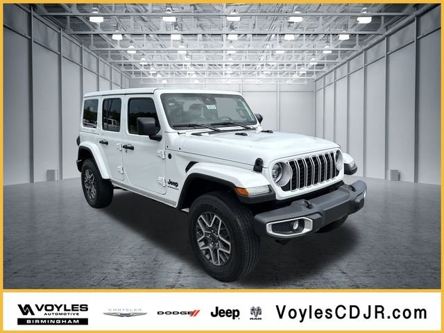 New 2025 White Jeep Sahara image 1