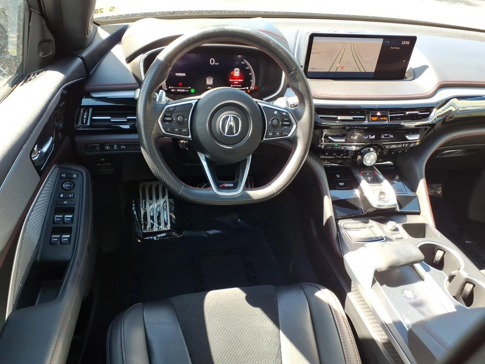 Used 2023 Liquid Carbon Metallic Acura SH-AWD with A-Spec Package image 8