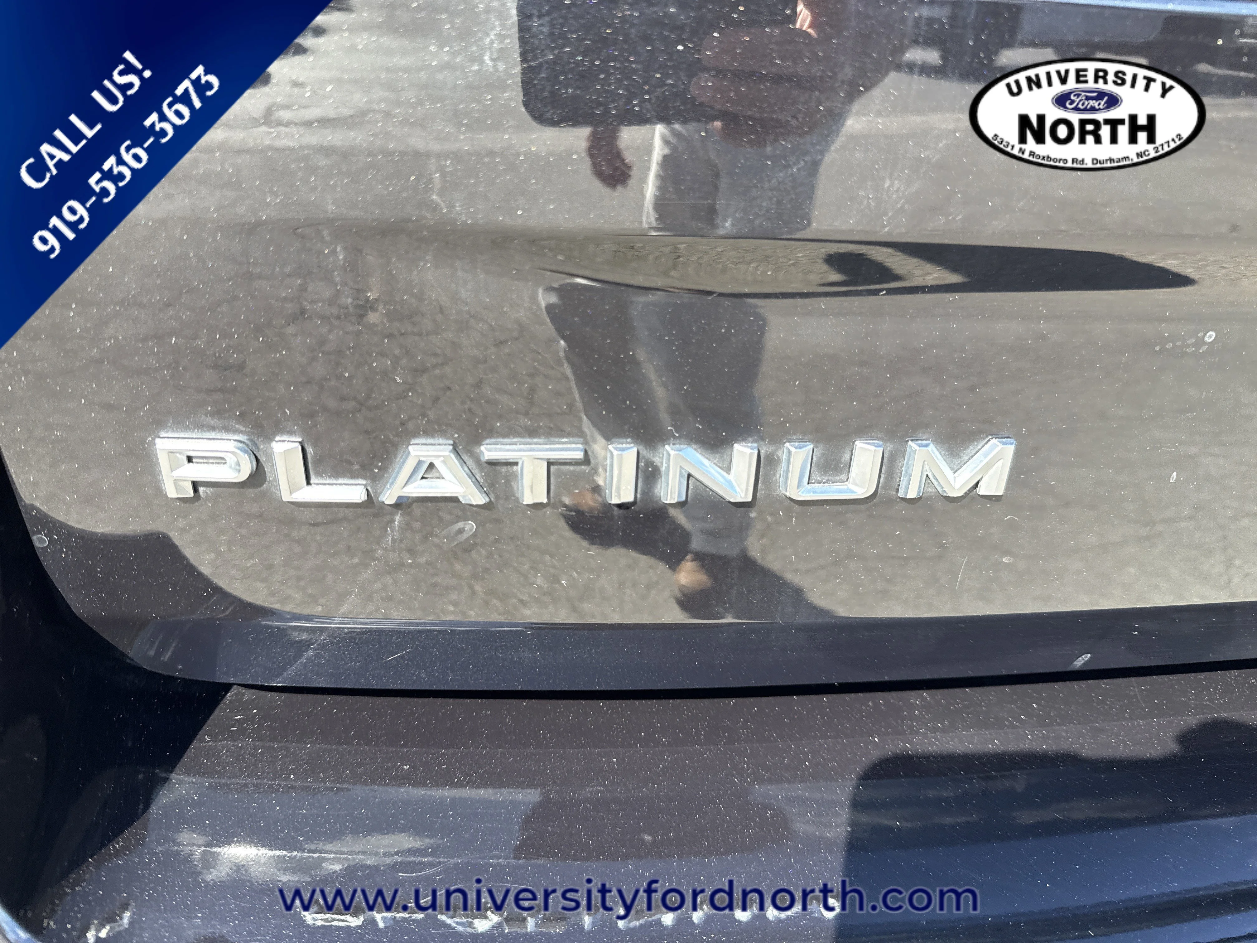 Used 2025 Agate Black Metallic Ford Platinum image 58