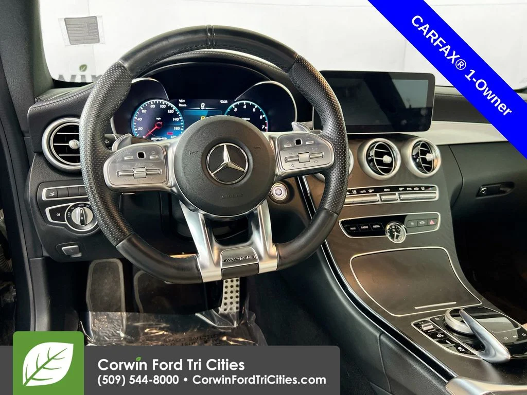 Used 2020 designo Selenite Gray Magno Mercedes-Benz C 43 AMG® image 25