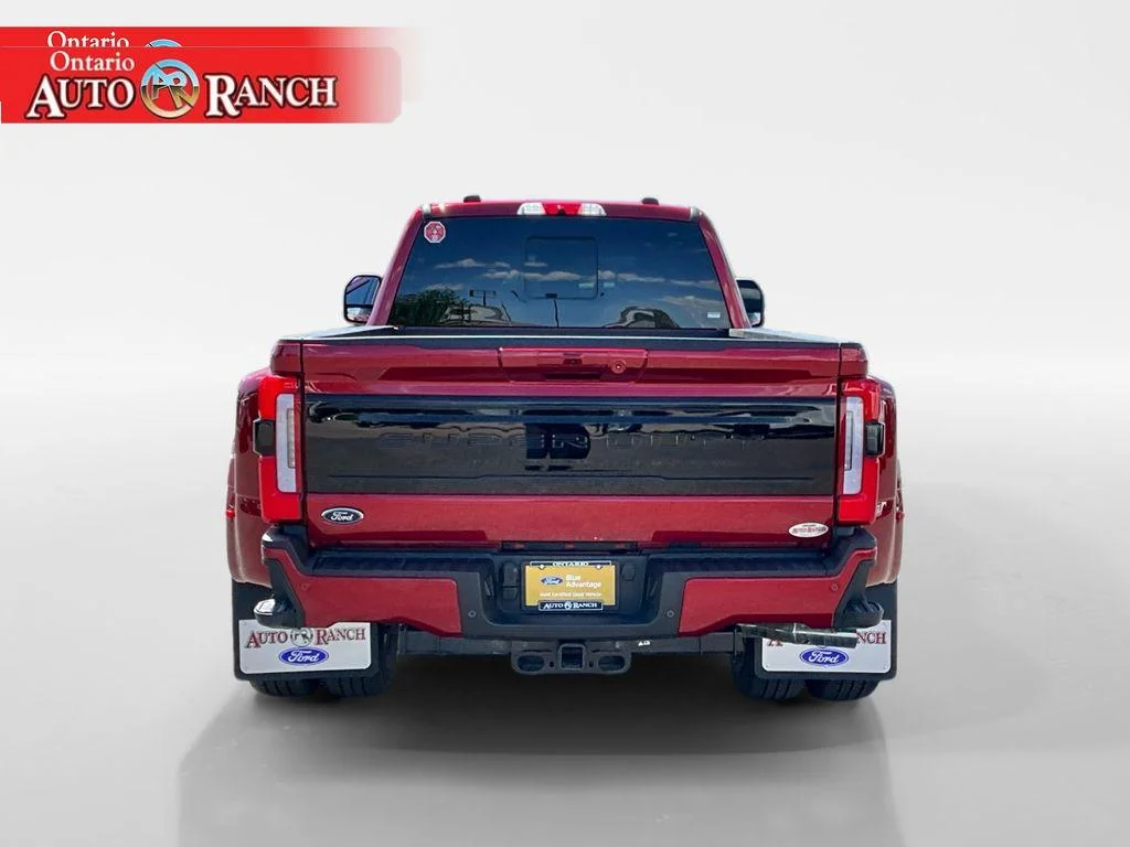 Used 2025 Ruby Red Metallic Tinted Clearcoat Ford Platinum image 4