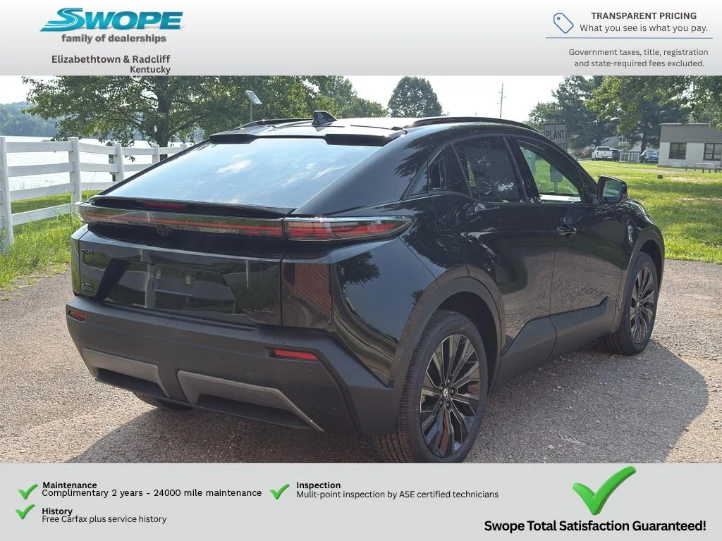 New 2026 Midnight Black Metallic Toyota XSE image 3